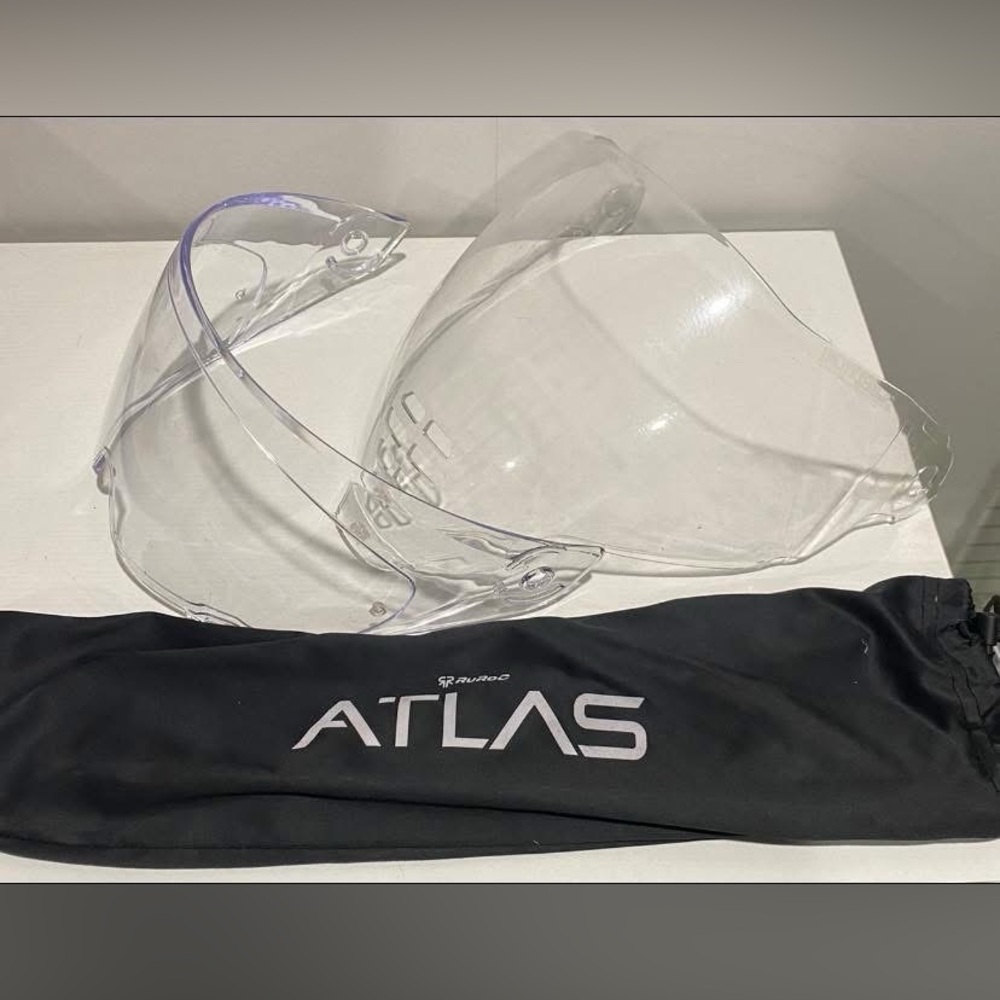 Motorcycle helmet visors : Atlas Clear Visor : ICON clear visor